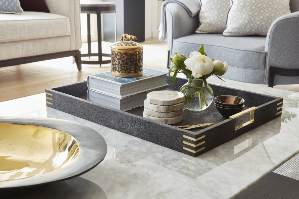 Central London Pied a Terre | Coffee table detail | Interior Designers